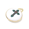 Printed Brass Pendants KK-CBAF9BC-13G-02-2