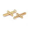 Brass Micro Pave Clear Cubic Zirconia Pendants LS-ZIRC-L100-111G-3
