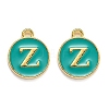 Golden Plated Alloy Enamel Charms LS-ENAM-Q437-15Z-1