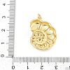 Brass Micro Pave Cubic Zirconia Pendants KK-H203-07G-3