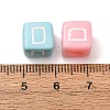 Opaque Acrylic European Beads AC-CBA7A73-01D-3