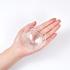 DELORIGIN 4Pcs 4 Style Clear Glass Globe FIND-DR0001-01-3
