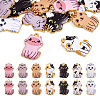 14Pcs 7 Styles Rack Plating Alloy Enamel Pendants FIND-TA0005-24-1