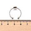 304 Stainless Steel Cuff Ring Components RJEW-H250-03D-P-3
