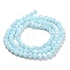 Opaque Glass Beads Stands X-EGLA-A035-P6mm-B10-2