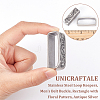 Unicraftale 2Pcs 304 Stainless Steel Loop Keepers FIND-UN0002-56A-4