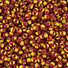 8/0 Two Tone Opaque Glass Seed Beads SEED-T006-01B-A06-3