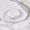 1Pc Alloy Resin Open Cuff Bangles for Women BJEW-LP0003-44-3