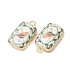 Printed Alloy Pendants AL-CBA7256-16B-G-3