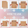 Kraft Paper Box CON-WH0099-40B-4