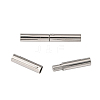 Tarnish Resistant 304 Stainless Steel Bayonet Clasps STAS-L134-04-1