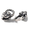 925 Thailand Sterling Silver Lobster Claw Clasps STER-D003-26AS-2