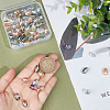 70Pcs 7 Colors Glass Beads GLAA-GA0001-43-3