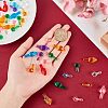 CHGCRAFT 300Pcs 2 Style Plastic Twist Light Ornaments DIY-CA0004-58-3