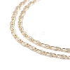 Brass Lumachina Chains KK-XCP0001-55LG-3