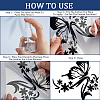 PVC Butterfly Car Decals ST-WH0005-02B-6