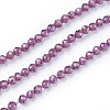 Natural Garnet Beads Strands G-F619-22-2mm-1