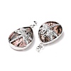 Natural Rhodonite Pendants G-G900-01P-23-3