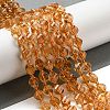 Natural Citrine Beads Strands G-M443-B01-02-2