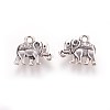 Tibetan Style Alloy Charms PALLOY-P220-01AS-NR-2