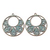 Tibetan Style Alloy Pendants FIND-B055-02B-1