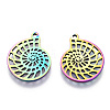 Ion Plating(IP) 304 Stainless Steel Pendants STAS-T063-211M-1