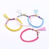 Stretch Charm Bracelets BJEW-JB05084-1