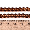 Transparent Glass Beads Strands GLAA-T032-T6mm-30-2