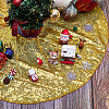 Polyester Christmas Tree Skirt DIY-WH20032-86A-1