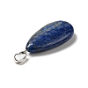 Natural Lapis Lazuli Pendants G-P474-01P-05-3