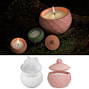 Faceted Round DIY Candle Cup Silicone Molds DIY-Q037-07B-1