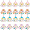 32Pcs 4 Colors Alloy Enamel Pendants FIND-TA0008-76A-2