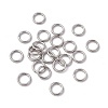 Non-Tarnish 304 Stainless Steel Open Jump Rings STAS-C040-01J-P-1