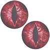 Eye PVC Headlight Car Sticker AJEW-WH20011-48C-1