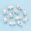 Sew on Rhinestone Montee Beads KK-T071-02D-1