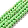 Synthetic Turquoise and Sea Shell Assembled Beads Strands G-D482-01D-02-2