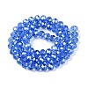 Electroplate Glass Beads Strands EGLA-A044-T8mm-A14-3