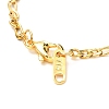304 Stainless Steel Figaro Chains Bracelet for Men Women BJEW-JB06937-5