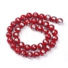 Natural Mashan Jade Beads Strands G-G833-10mm-01-2