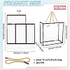 Transparent PP Plastic Gift Box AJEW-WH0166-06A-01-2