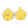 Spray Painted Alloy Pendants LS-PALLOY-N0147-03D-2