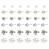 30Pcs 5 Styles 304 Stainless Steel Stud Earring Findings STAS-YW0001-87-1