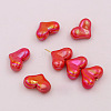 Electroplate Opaque Acrylic Beads OACR-WH0037-47K-1