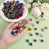 150Pcs 10 Colors Acrylic European Large Hole Beads MACR-PH0002-07-3