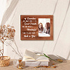 MDF Wood Photo Frames DIY-WH0231-066-7