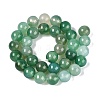 Dyed Natural Agate Beads Strands G-Q606-12MM-A02-2