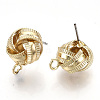 Iron Stud Earring Findings X-IFIN-T014-16G-NR-2