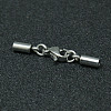 Tarnish Resistant 304 Stainless Steel Tube Cord Ends STAS-I045-49-2
