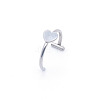 Anti-Tarnish 304 Stainless Steel 20 Gauge Fake Lip Rings Piercing Jewelry WGC994D-05-1