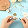 Iron Plastic Keychains KEYC-FZC0001-001B-G-6